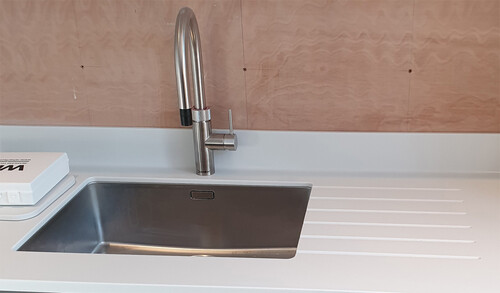 Undermount Sink with 12mm cut out for Stainless Steel sinks ( Syros )