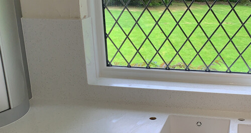High Moulded upstands and Moulded window Sill ( Callisto )