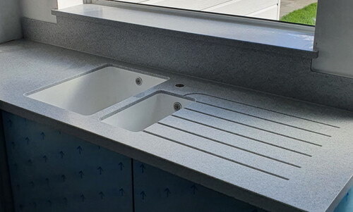 Wharf Moulded Sink 1.5 ( Patterned Grey )